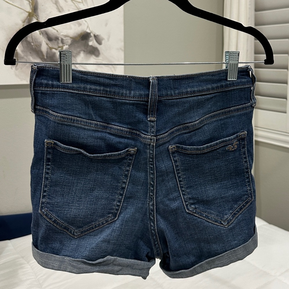 High Rise Ripped Jean Shorts ! - Picture 2 of 3